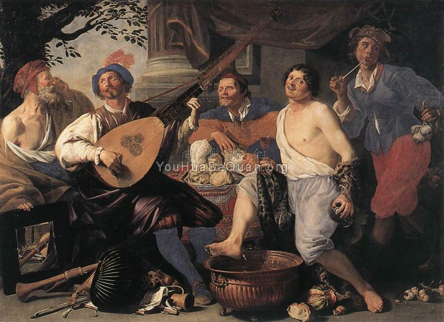 Allegory of the Five Senses - 特奥多尔·隆鲍茨